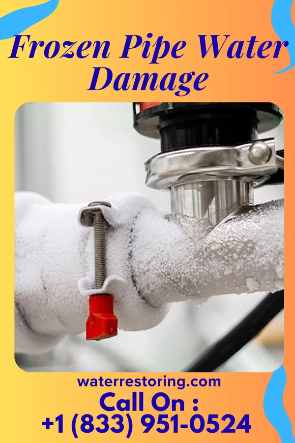Frozen Pipe Water Damage in Gary, IN